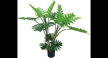 Kunstplant Philodendron 3-Stam - 120 cm