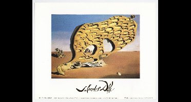 Mini kunstposter - The Enigma of Desire, or: My Mother, My Mother, My Mother - Salvador Dalí - 24x30 cm