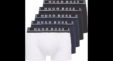 Boss Essential Trunk Boxershorts Heren (5-pack) - Maat M