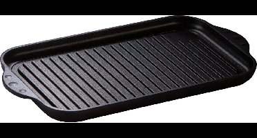 Eurolux Grillplaat met Anti-aanbaklaag - 36.5x21.5 cm - Geschikt voor Alle Warmtebronnen