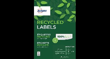 Etiket avery lr7165-100 99.1 x 67.7 mm 800 st recy