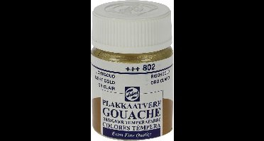 Talens plakkaatvef Extra Fijn flacon van 16 ml, lichtgoud