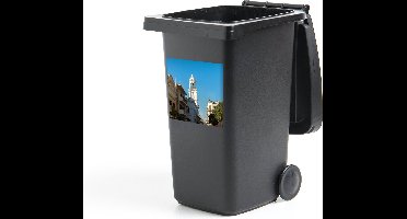 Container sticker Straat in Dominicaanse Republiek - 40x40 cm - Kliko sticker