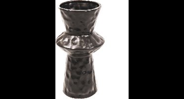 housevitamin gedeukte vaas - zwart