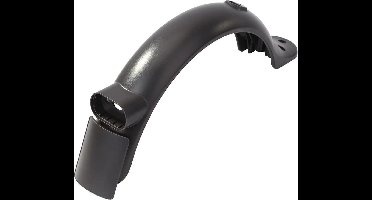 TECHPUNT Achterspatbord met haak - Geschikt voor Xiaomi Mi Essential, Mi 1S en Mi Pro 2 Step - Nieuwe generatie - Zwart