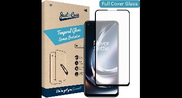 Just in Case screenprotector geschikt voor OnePlus Nord CE 2 Lite - Screenprotector Full Cover Gehard Glas