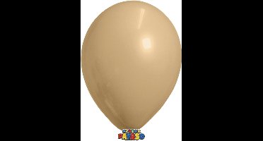 Zakje Met 15 Beige Ballonnen 30cm Doorsnee Biologisch Afbreekbaar