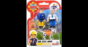 Brandweerman Sam Speelfiguren - Sam, Steele en Radar