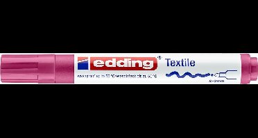 Edding textielmarker 4500 karmijnrood