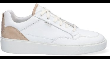 McGregor Heren Sneakers - Beige - Lage Sneakers - Leer - Veters