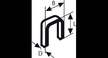 Bosch - Niet type 55 16,0 mm