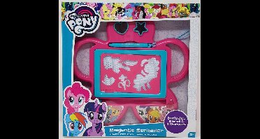 MY LITTLE PONY MAGNETISCH TEKENBORD - MET 2 STEMPELS EN EEN SJABLOON