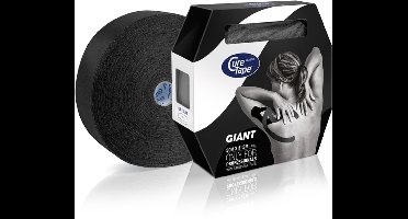 CureTape® Giant Classic - Zwart - Kinesiotape - 5cm x 31,5m - Huidvriendelijke elastische tape - FysioTape - Kinesiologie Tape - Cure Tape