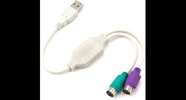 Gembird USB naar 2 Poorten Ps / 2 Converter - 50 cm