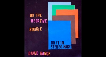 David Nance - Negative Boogie (LP)