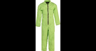 STØRVIK Nicky Kinderoverall 100% Katoen - Jongens & Meisjes - Overall Kinderen - Maat 164 - Limegroen
