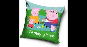 Peppa Pig - Sierkussen Kussen 40 x 40 cm inclusief vulling
