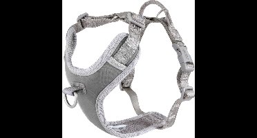 Hurtta anti trek Venture harness no-pull shadow grijs , 80-100 cm