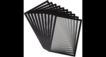 Tarifold magnetisch zichtframe Magneto Pro (10 stuks) Zwart  x 317 mm x 230 mm