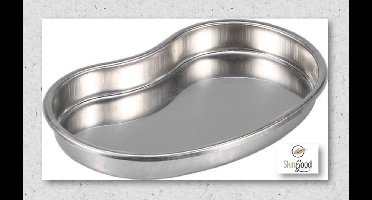 Nierbekken bakje RVS - maat M - 20 cm - handig voor tattoo artist of Permanente make-up artiest