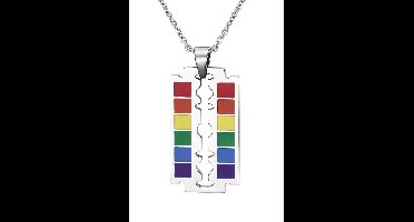 Pride Ketting LGBTQ - Razor look