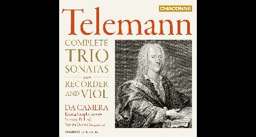 Da Camera, Emma Murphy, Susanna Pell, Steven Devine - Telemann: Recorder and Viol Trio Sonatas (CD)