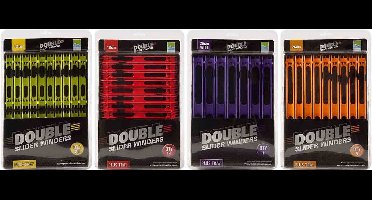 Preston double slider winders 18cm rood + tray