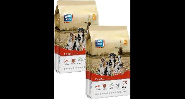 Carocroc Energy Vlees&Gevogelte&Rijst - Hondenvoer - 2 x 3 kg