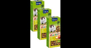 Vitakraft rattenkracker - 2 in 1 cornflakes en fruit - 3 St à 2 St - Rattensnack