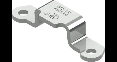 ProPlus Tegenstuk voor spansluiting - staal - zilver - 99 x 25 mm - Dekra-gekeurd