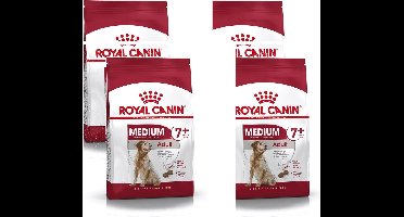 Royal Canin Medium Adult 7+ - Hondenvoer - 4 x 4 kg