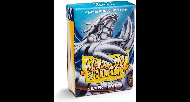 Dragon Shield Card Sleeves: Japanese Matte Silver (59x86mm) - 60 stuks