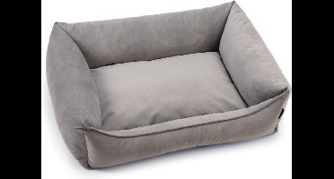 Beeztees Memory Foam Ligbed Fy Lichtgrijs M
