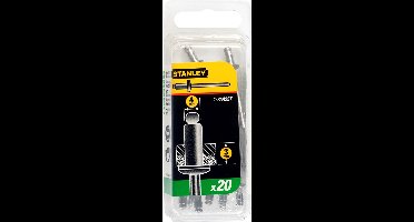 Stanley Popnagels 4X3mm - 20 stuks