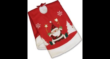 Unique Living - Xmas with love treeskirt santa - Kerstboomkleed