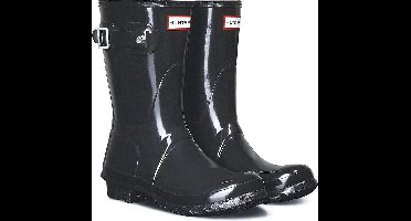 Hunter womens original short gloss Dames Regenlaarzen - Maat 40/41