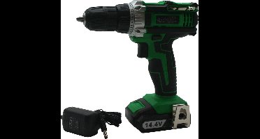 Höfftech Accuboormachine - 14.4V - Li-ion batterij 1300 mAh - Snellader - Voltage: 220-240V