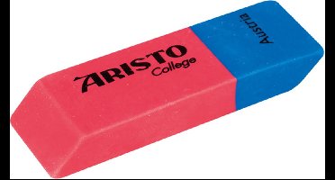 Aristo gum - GEOCollege - rood/blauw - 56x19x8mm - AR-87440