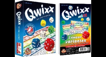 Spellenbundel - 2 stuks - Dobbelspel - Qwixx & Qwixx Mixx