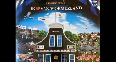 King Ik hou van Wormerland - Bordspel voor de hele familie