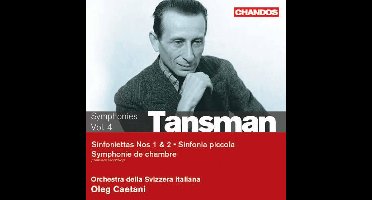 Melbourne Symphony Orchestra, Oleg Caetani - Tansman: Orchestral Works, Volume 4 - Chamber Symphonies (CD)
