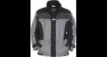 Hydrowear Kingston Parka – Wind- en Waterdicht – Zwart/Grijs maat S – Werkjas