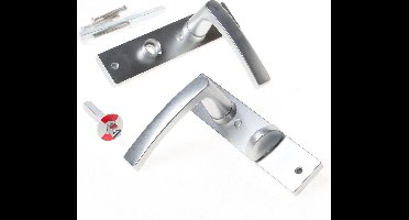 Nemef Deurkrukgarnituur F1 DIN rechts 3251 WC 8 x 72mm
