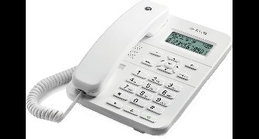 Motorola CT202 vaste telefoon - handenvrij spreken - nummerweergave (FSK) - wit