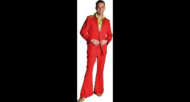 Jaren 80 & 90 Kostuum | Rood Saturday Night Boogie Night | Man | XL | Carnaval kostuum | Verkleedkleding