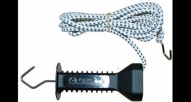 AKO Poortgreepset E-line + elastisch koord 3.0m tot 6.0m