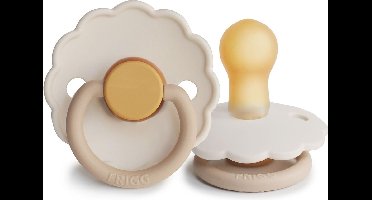 Frigg fopspeen - maat 1 0-6 maanden - 1 stuk - Daisy  - chamomile