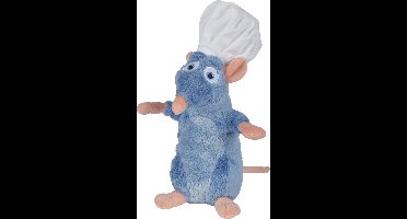 Simba Toys Remy met Chef Hat - Disney Knuffel - Ratatouille Knuffel