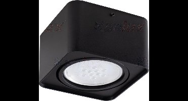 Moderne grote AR111 - ES111 plafondspot zwart