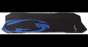 Nedis Gaming Muismat - Microfiber / Rubberen - Zwart